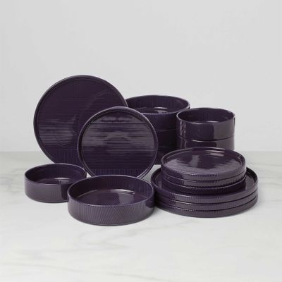 Lenox Modulus 16-Piece Dinnerware Set Nightshade, MPN: 897948, UPC: 194372039246