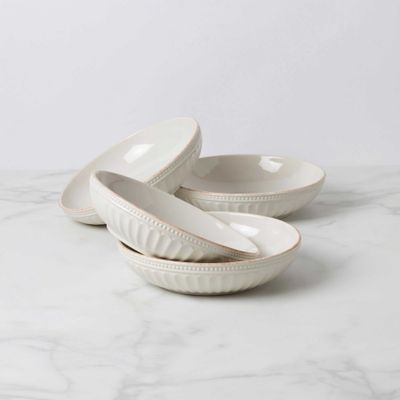 Lenox French Perle Groove Pasta Bowls Set of 4, MPN: 895708, UPC: 194372028677