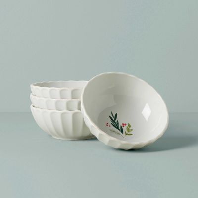 Lenox French Perle Berry All-Purpose Bowls Set of 4, MPN: 894194, UPC: 194372022781