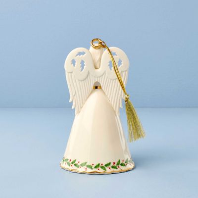 Lenox Holiday Angel Bell With Hymns Ornament, MPN: 897139, UPC: 194372034388
