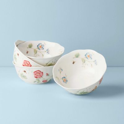 Lenox Butterfly Meadow 4-Piece Large All-Purpose Bowl Set, MPN: 891270, UPC: 194372003292