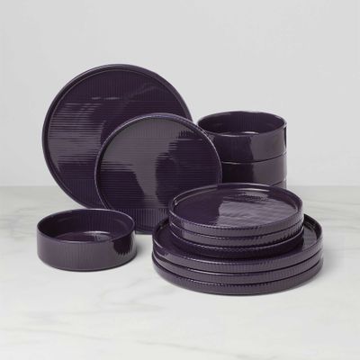 Lenox Modulus 12-Piece Dinnerware Set Nightshade, MPN: 897798, UPC: 194372038386