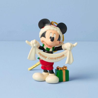Lenox 2025 Mickey Mouse Merry Christmas Ornament, MPN: 896877, UPC: 194372032940