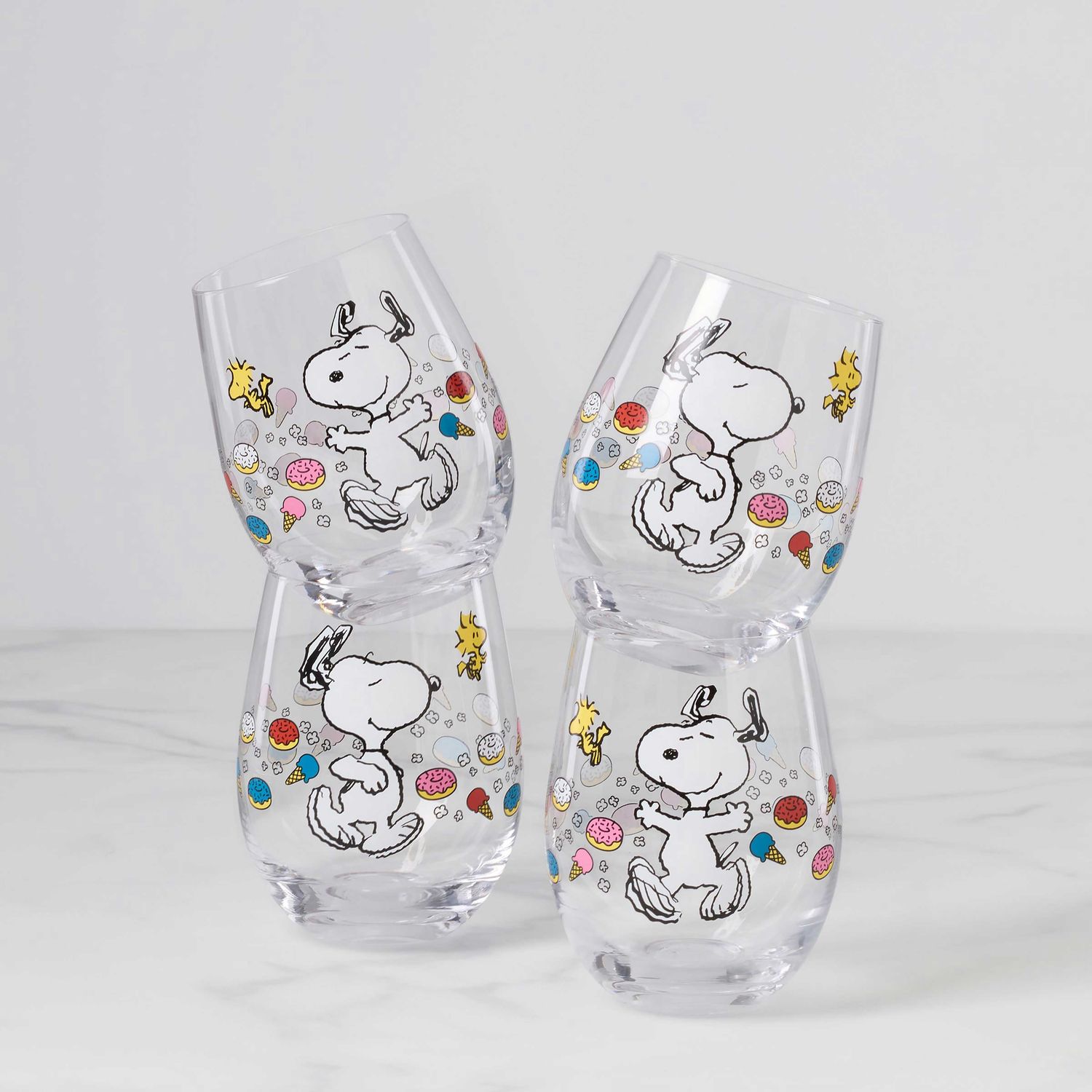 Lenox Chef Snoopy Tumblers Set of 4, MPN: 897731, UPC: 194372037990