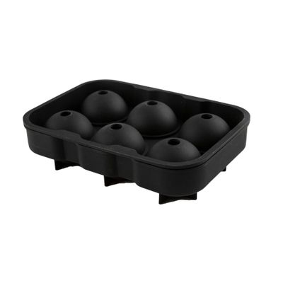Cambridge 6-Sphere Black Silicone Ice Mold, MPN: 9469IMTW, UPC: 719978842443