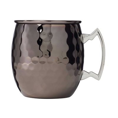 Cambridge 20 oz Black Nickel Faceted Moscow Mule Mug, MPN: 9391MCTH88, UPC: 719978821448