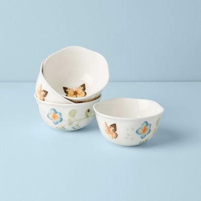 Lenox Butterfly Meadow 4-Piece Dessert Bowl Set, MPN: 880122, UPC: 882864773838
