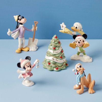 Lenox Disney Winter Fun 5-Piece Figurine Set, MPN: 897079, UPC: 194372033831