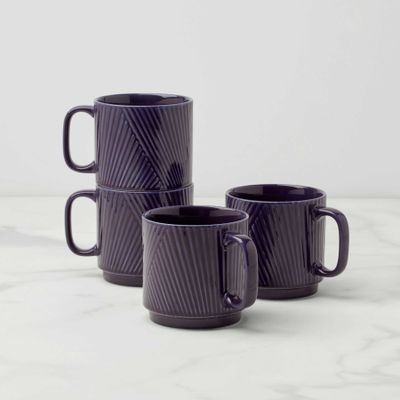 Lenox Modulus Mugs Set of 4 Nightshade, MPN: 898176, UPC: 194372040310
