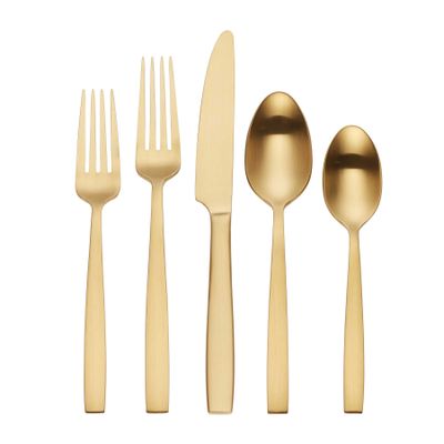 Hampton Forge Clearview Satin Gold 20 Piece Set, MPN: SFB108G20R, UPC: 733652164577