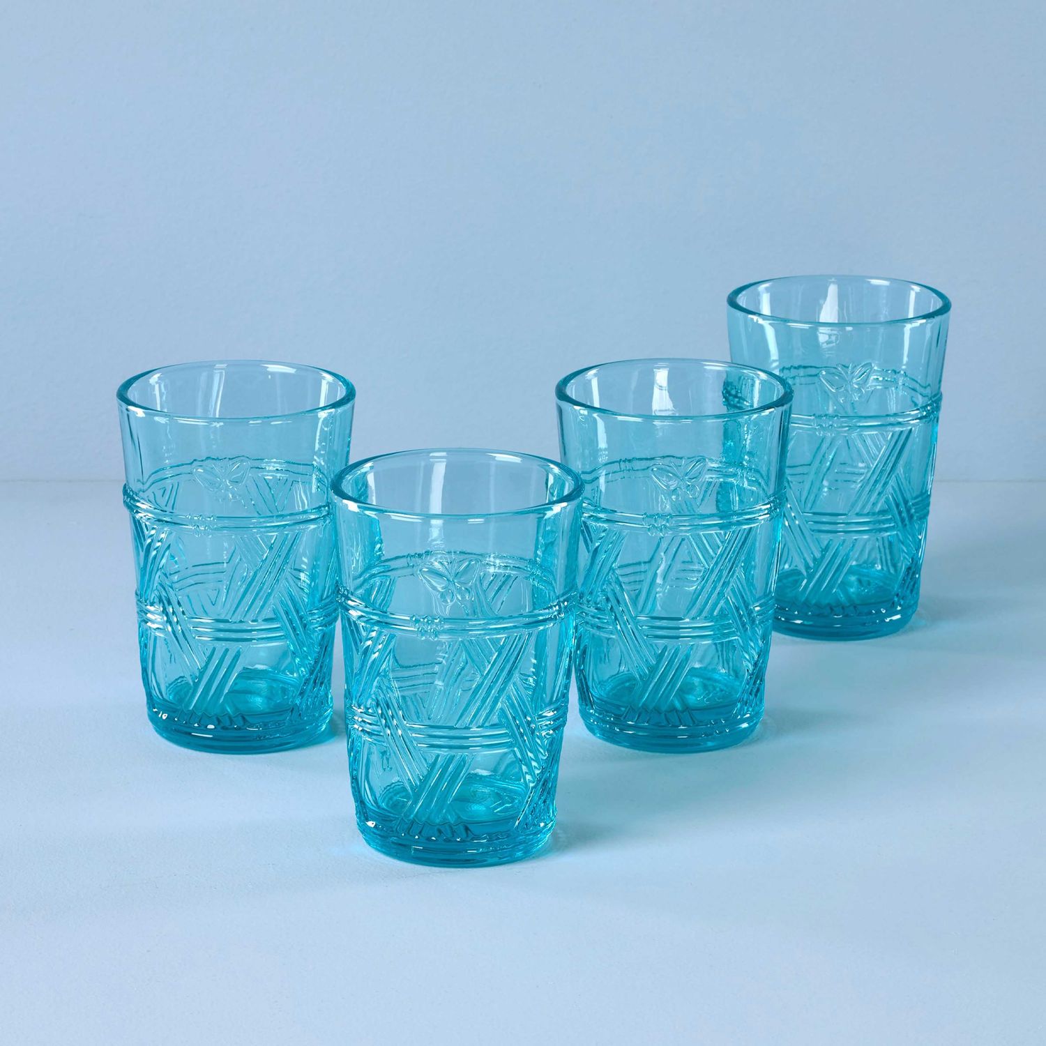 Lenox Butterfly Meadow Blue Tall Glasses Set of 4, MPN: 896070, UPC: 194372030113