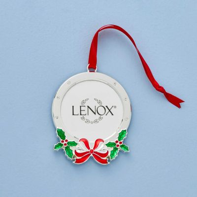 Lenox Holly Frame Silverplate Ornament, MPN: 897735, UPC: 194372038027