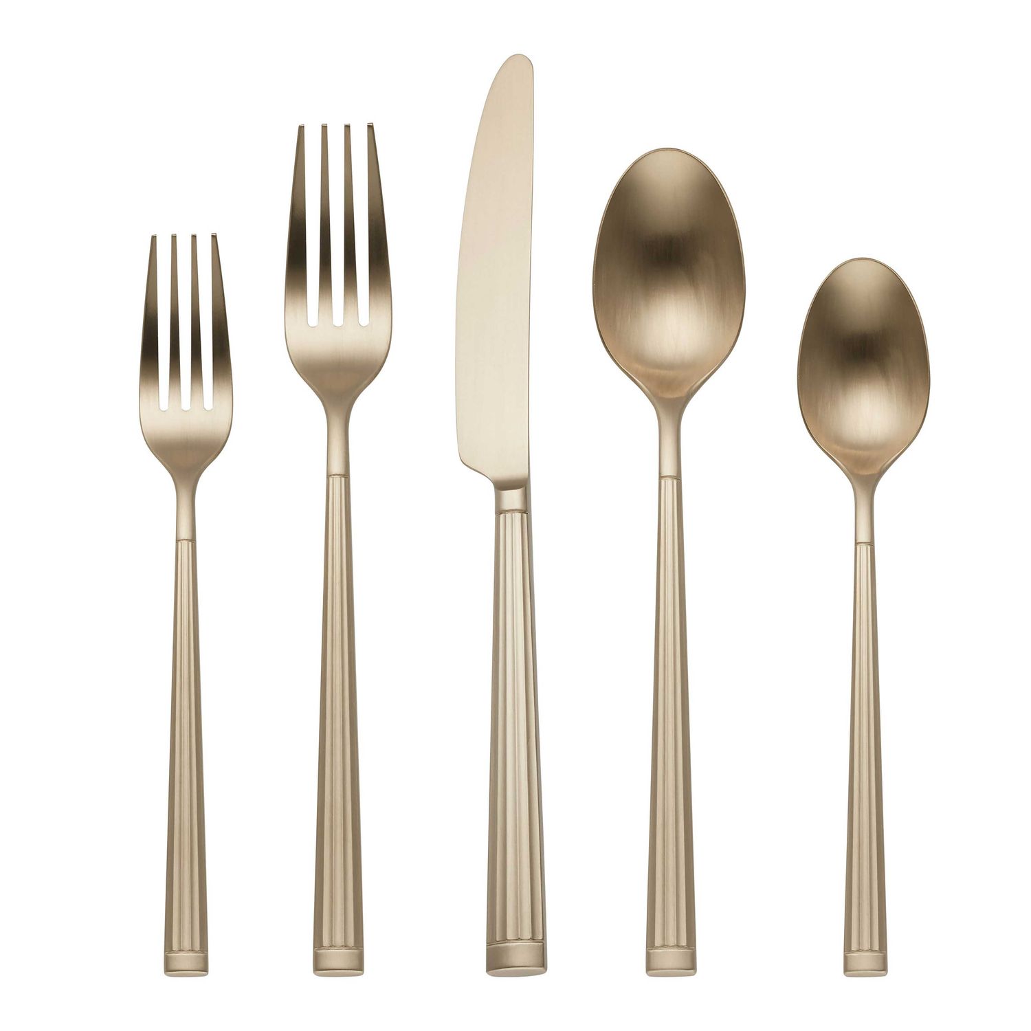 Oneida Robyn Satin Champagne Mist 20-Piece Flatware Set, MPN: 897339, UPC: 079363148254