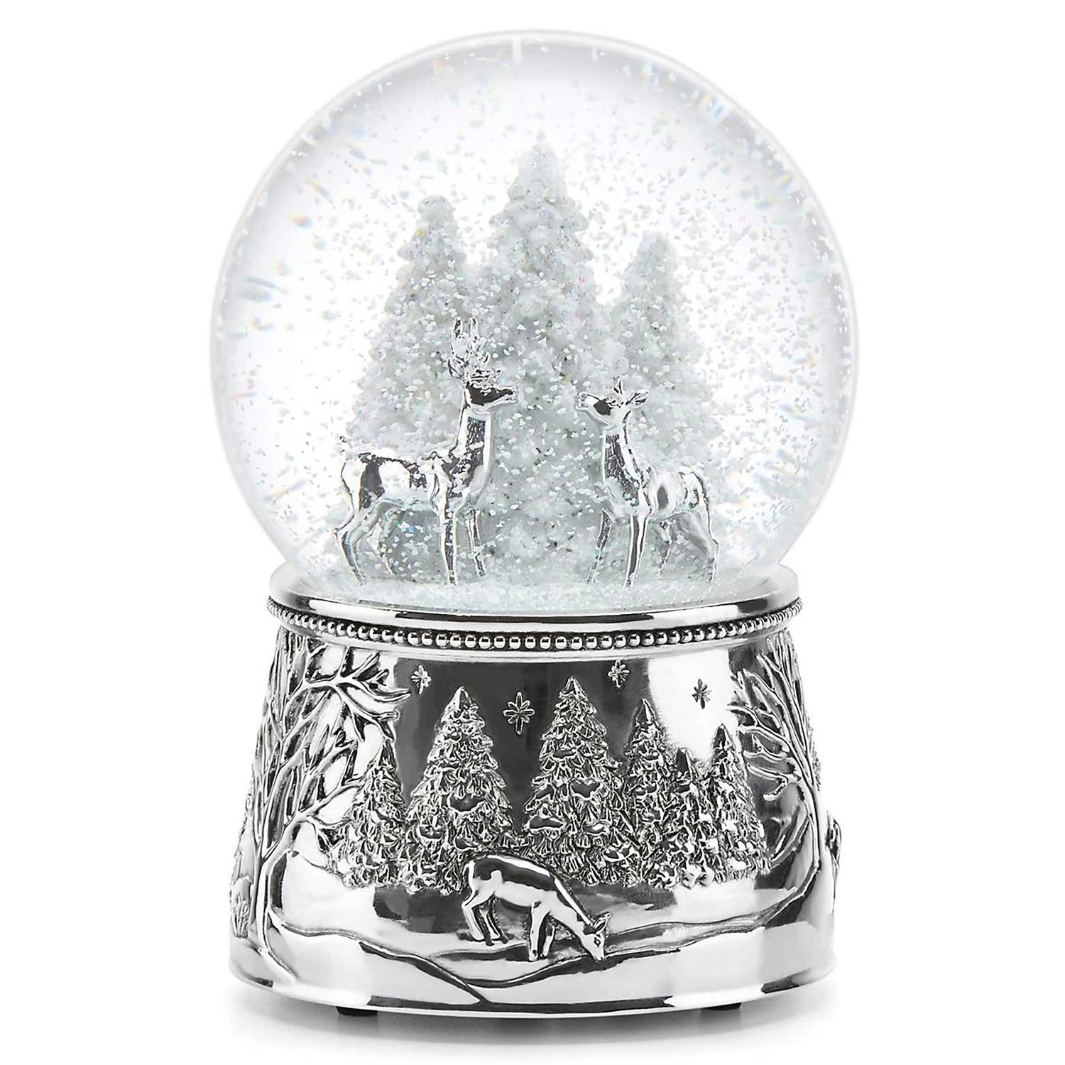 Reed and Barton North Pole Bound Reindeer Musical Snow Globe, MPN: 867074, UPC: 735092254863