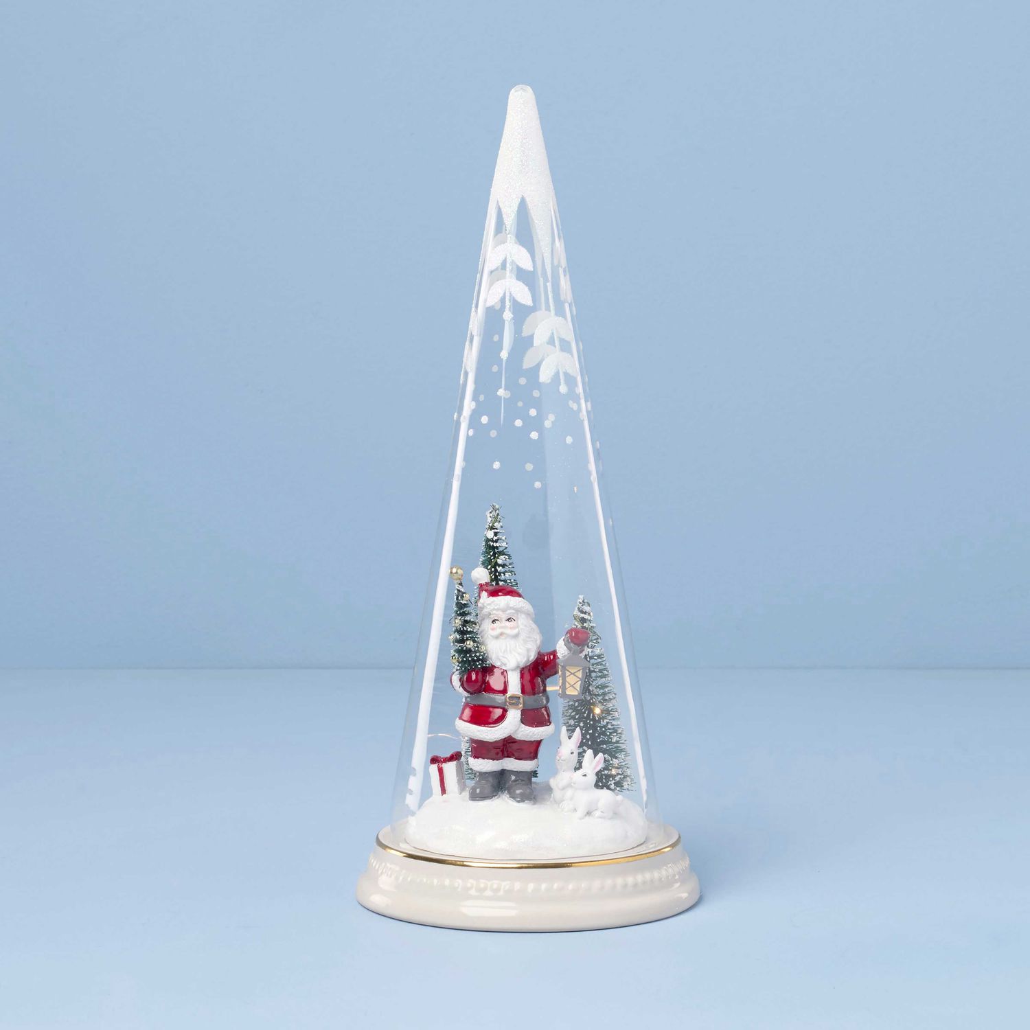 Lenox Merry &amp; Magical Lit Santa With Lantern Figurine, MPN: 898156, UPC: 194372040112