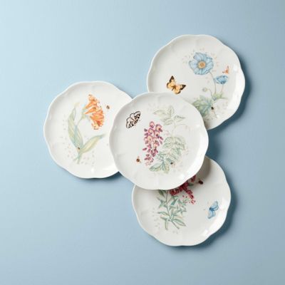 Lenox Butterfly Meadow 4-Piece Accent Plate Set, MPN: 891266, UPC: 194372003254