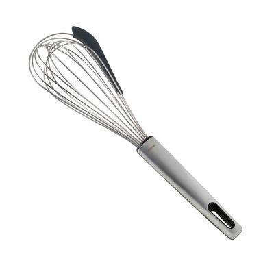 Oneida Egg Whisk With Silicone Scraper, MPN: 14418R, UPC: 051544144187