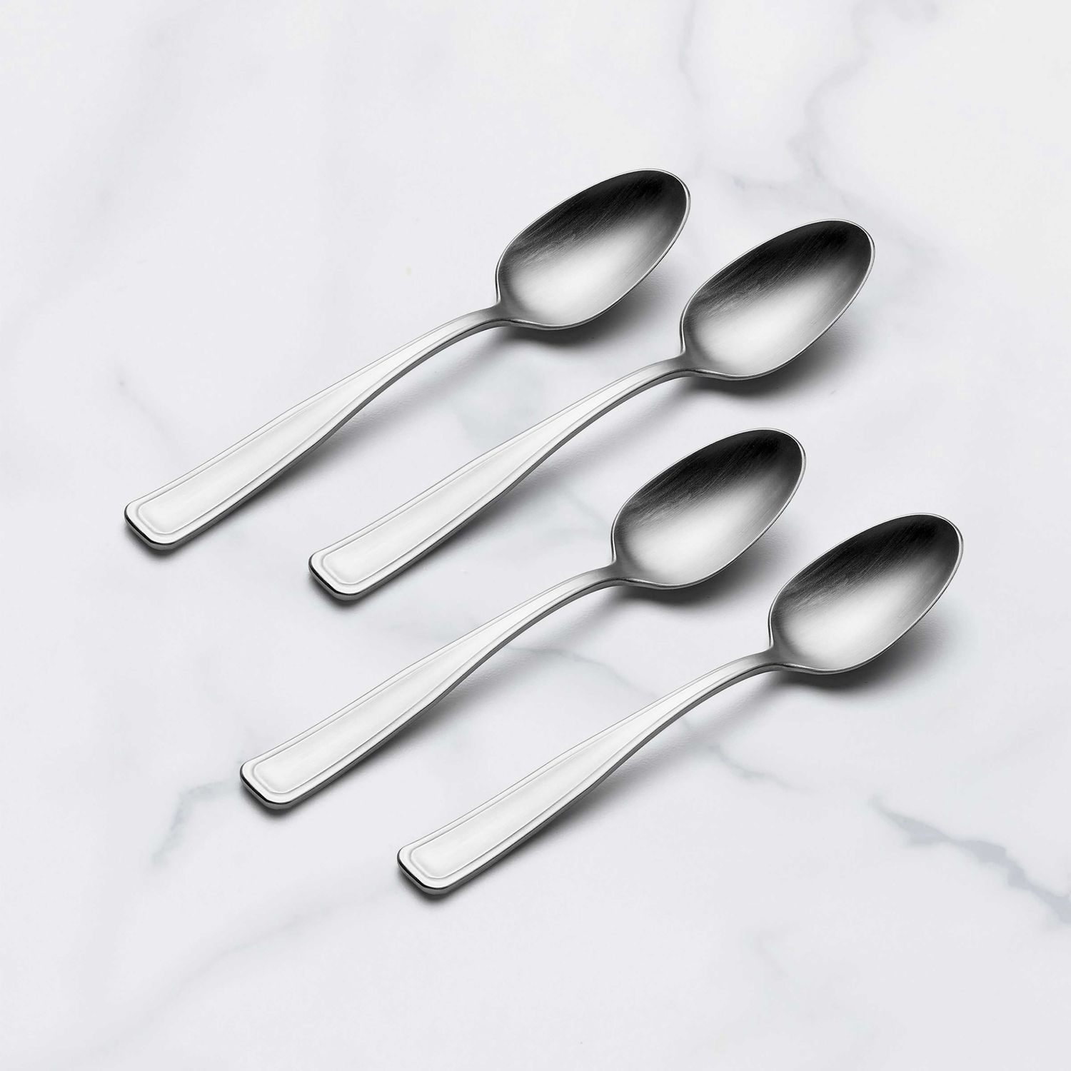 Oneida Reid Satin Teaspoons Set of 4, MPN: 898523, UPC: 079363151223
