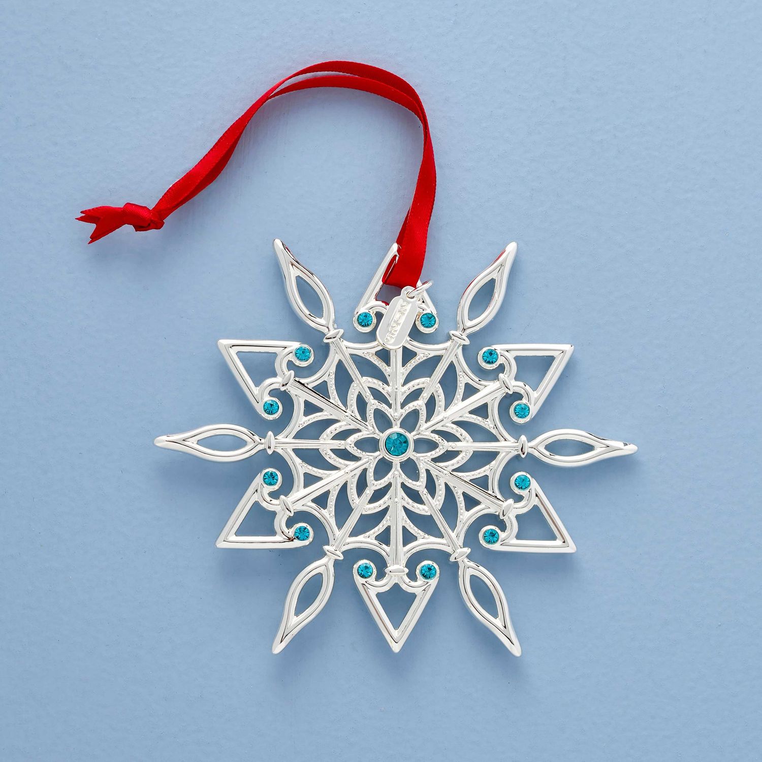 Lenox 2025 Snow Majesty Silverplate Ornament 21st Edition, MPN: 897133, UPC: 194372034326
