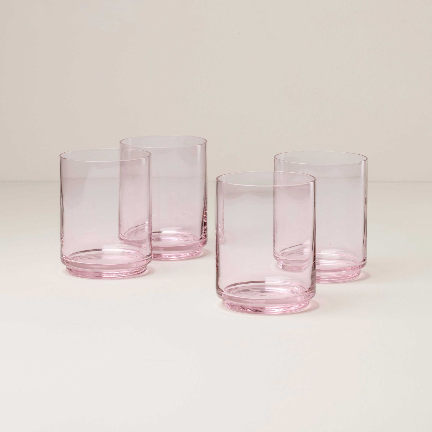 Lenox Tuscany Classics Stackable Tall Glasses Set of 4 Blush, MPN: 897838, UPC: 194372038676
