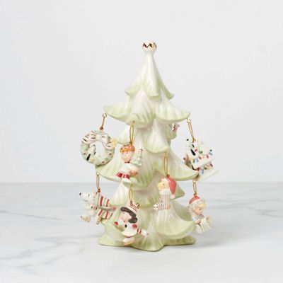 Lenox Snoopy &amp; Friends 11-Piece Christmas Tree Ornament Set, MPN: 6361265, UPC: 091709814883