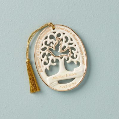 Lenox Personalized In Loving Memory Ornament, MPN: 881158, UPC: 882864781635