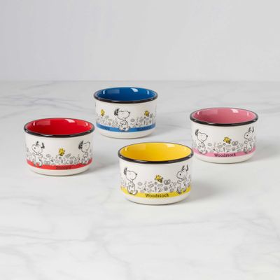 Lenox Chef Snoopy Snack Bowls Set of 4, MPN: 897685, UPC: 194372037815