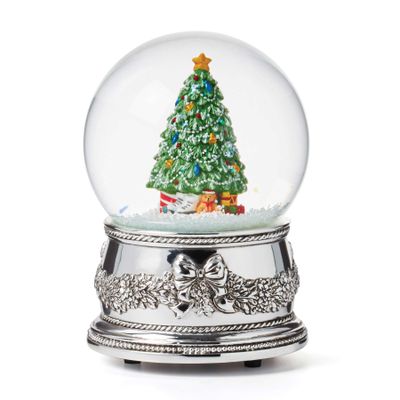 Reed and Barton Christmas Tree Musical Snow Globe, MPN: 895301, UPC: 735092269539