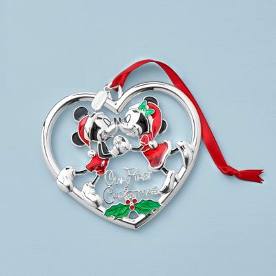 Lenox 2025 Our 1st Christmas Mickey &amp; Minnie Mouse Ornament, MPN: 897143, UPC: 194372034432