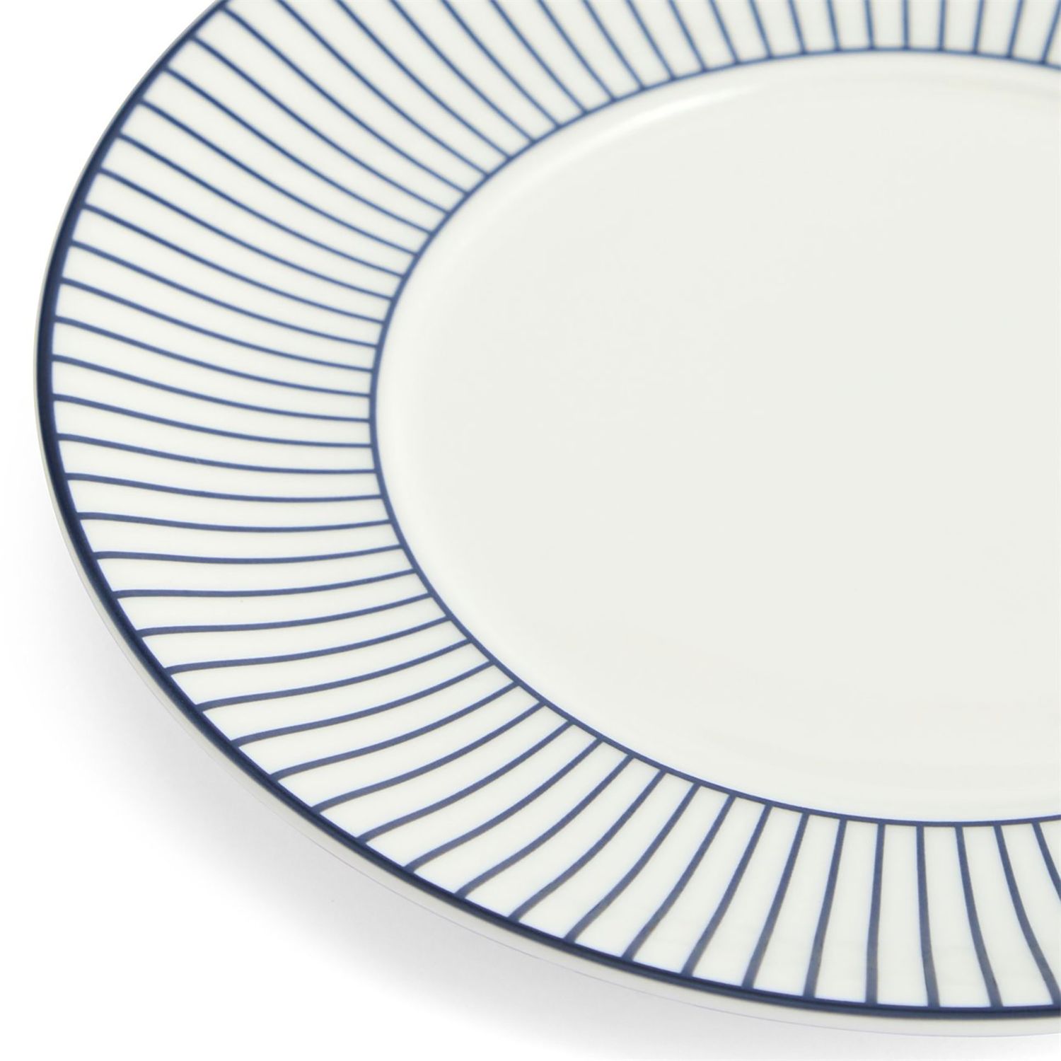 Wedgwood Gio Teacup Saucer 220ml 7.4floz Pinstripe White, MPN: 1079120, UPC: 701587491372