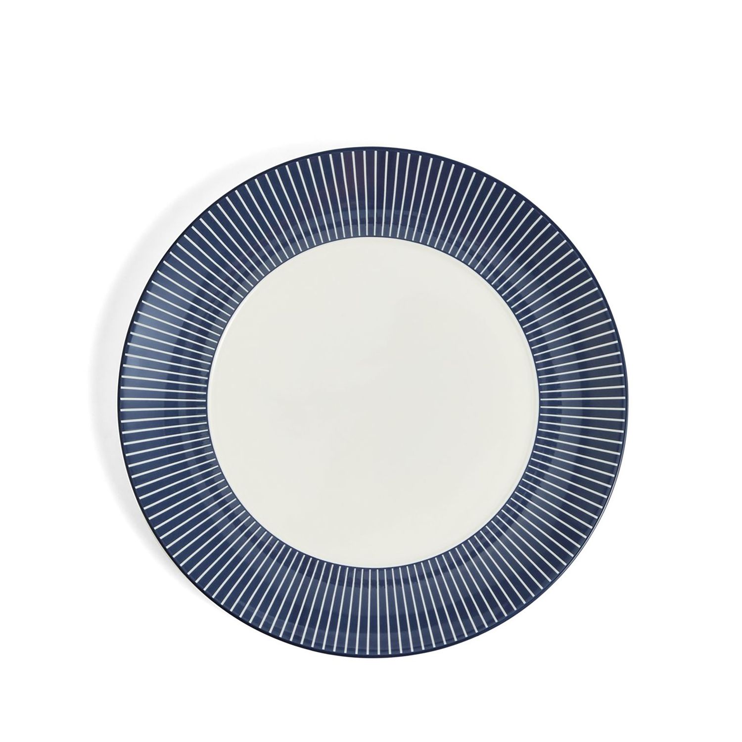 Wedgwood Gio Plate 23.8cm 9.3 Inch Pinstripe Blue, MPN: 1079123, UPC: 701587491341