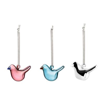 IITTALA mini glass birds mix 2025 3-pack, MPN: 1080090, UPC: 6411923687065