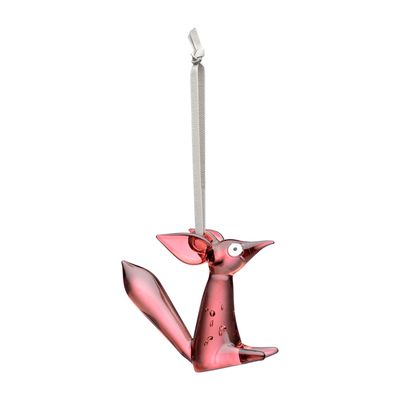 IITTALA Vulpes ornament sitting 80mm cherry, MPN: 1080091, UPC: 6411923687072