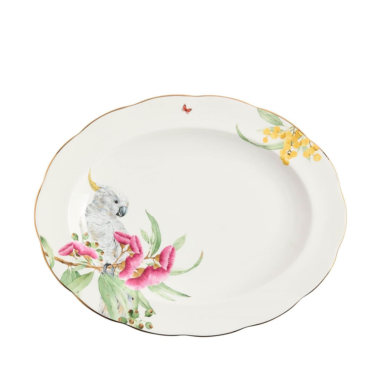 Royal Albert Miranda Kerr Australiana Serving Platter 33cm 13 Inch White, MPN: 1076830, UPC: 701587…