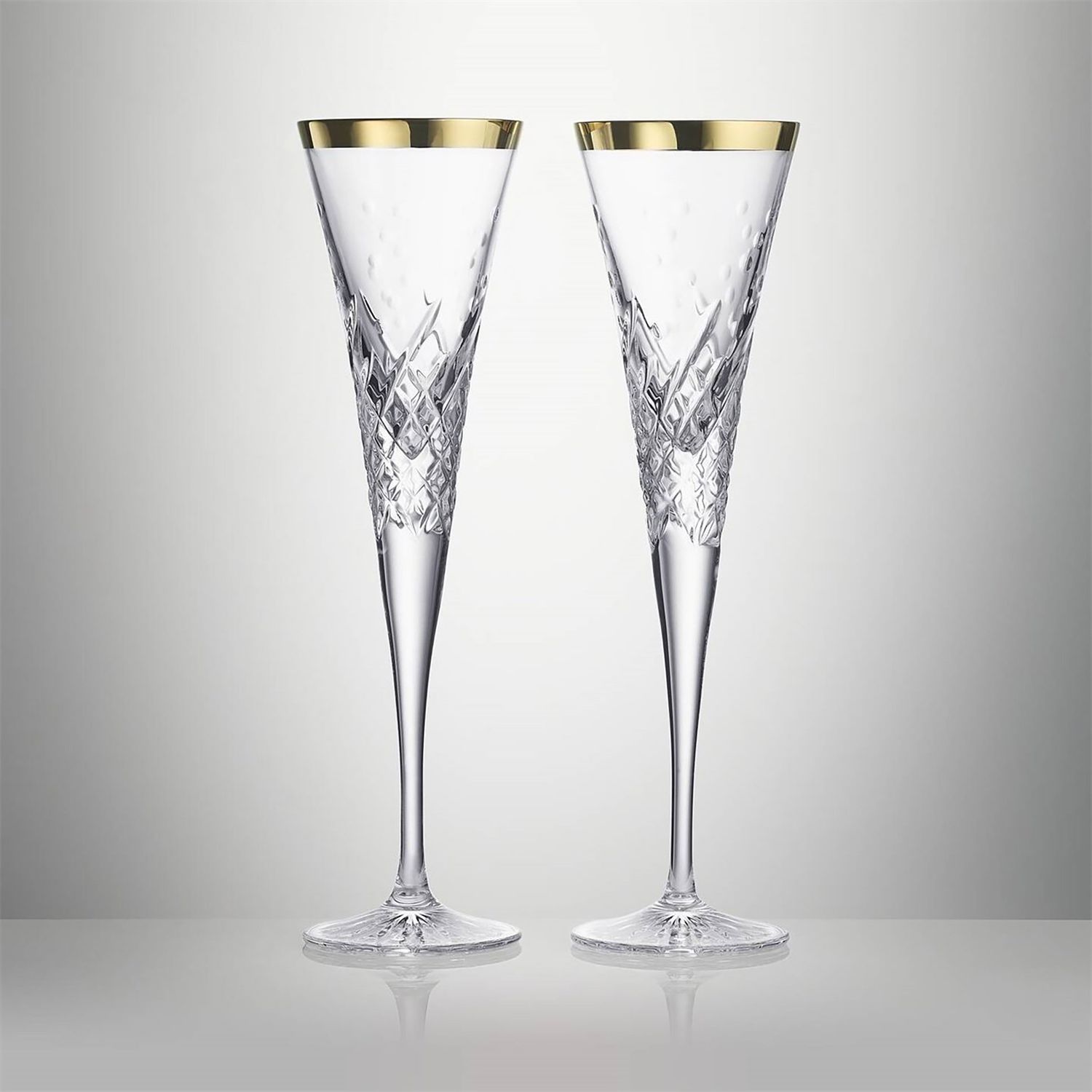Waterford Celebration Toasting Flute Gold Set of 2, MPN: 1080787, UPC: 701587493666