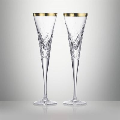 Waterford Celebration Toasting Flute Gold Set of 2, MPN: 1080787, UPC: 701587493666
