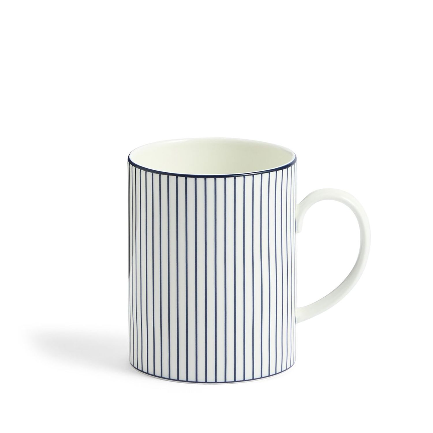 Wedgwood Gio Mug 340ml 11.5floz Pinstripe White, MPN: 1079127, UPC: 701587491303