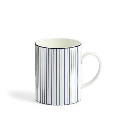 Wedgwood Gio Mug 340ml 11.5floz Pinstripe White, MPN: 1079127, UPC: 701587491303