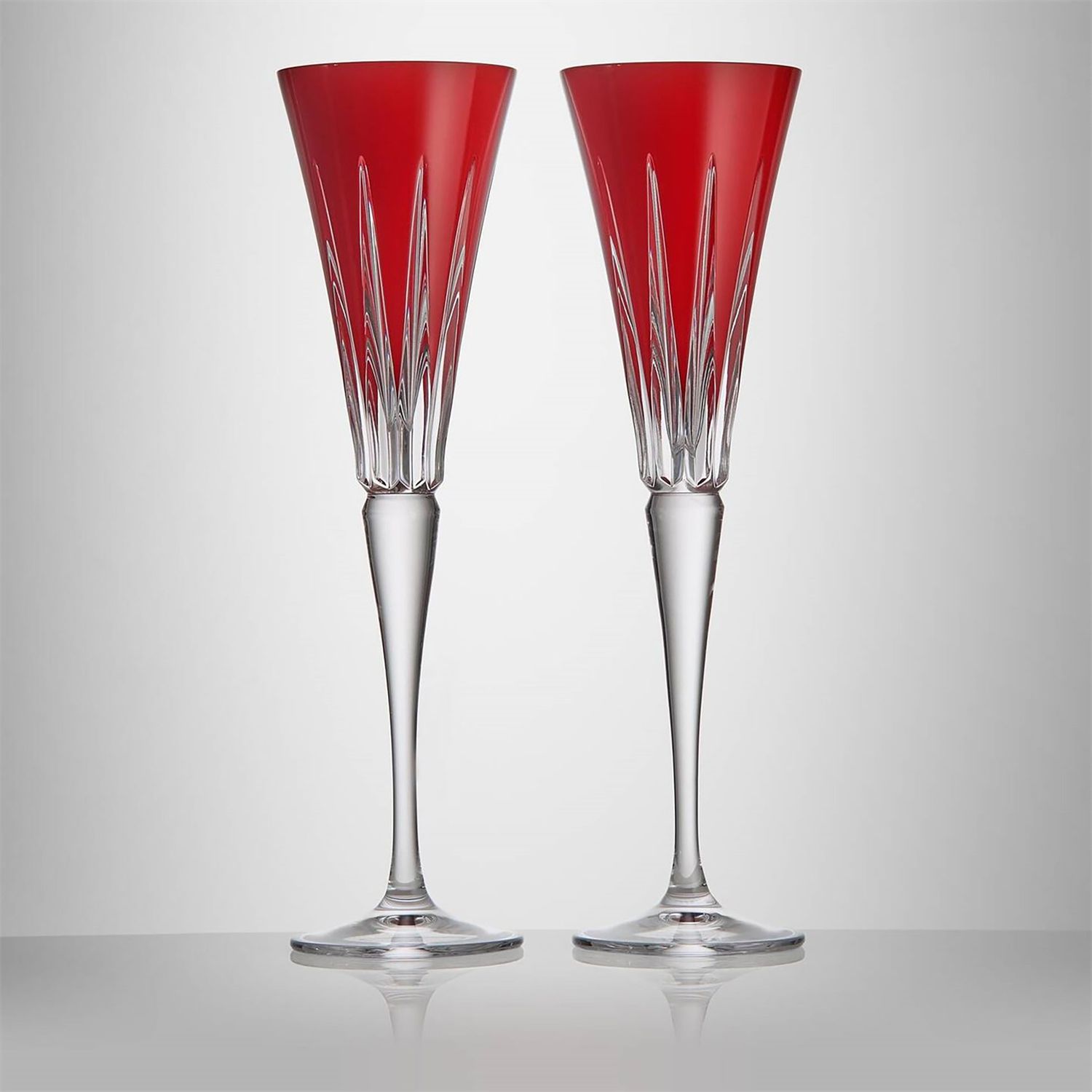 Waterford New Year Flutes Firework Set of 2 Red, MPN: 1075342, UPC: 701587484879