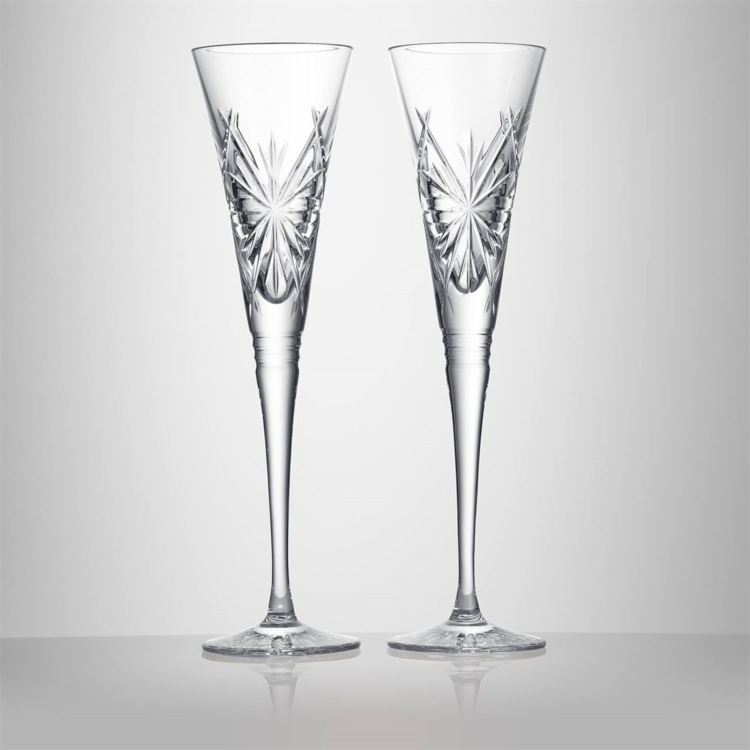 Waterford Winter Wonders Flutes Snowflakes Set of 2 , MPN: 1077700, UPC: 701587488969