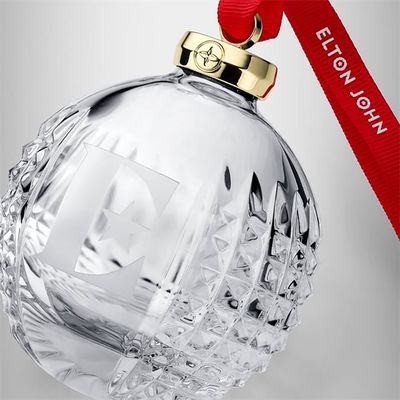Waterford Elton John &quot;E&quot; Icon Bauble, MPN: 1079837, UPC: 701587492249