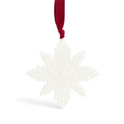 Wedgwood Festive Snowflake Ornament White China, MPN: 1080958, UPC: 701587494519