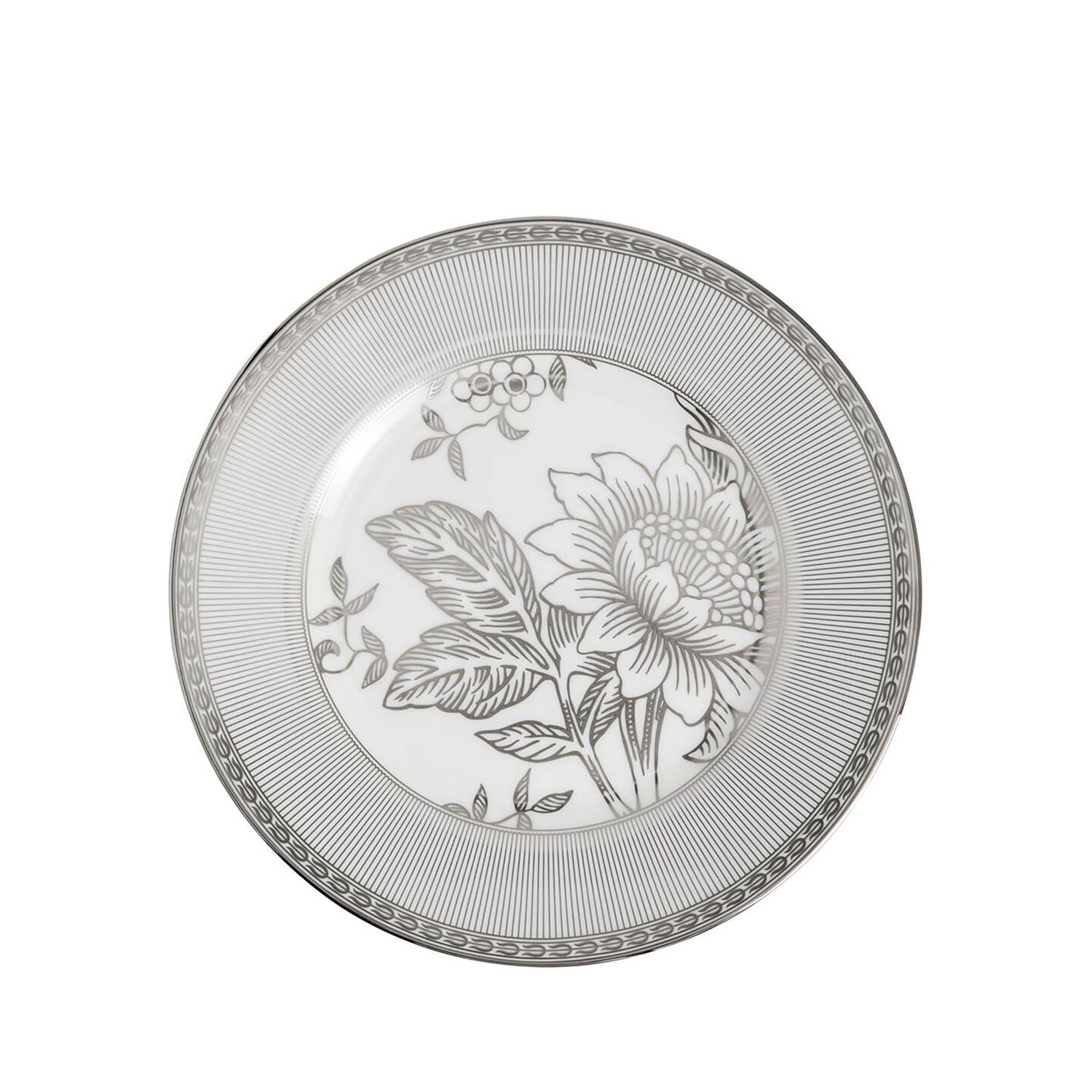 Wedgwood Silver Tonquin Plate 20.6cm 8.1 Inch, MPN: 1080894, UPC: 701587494199