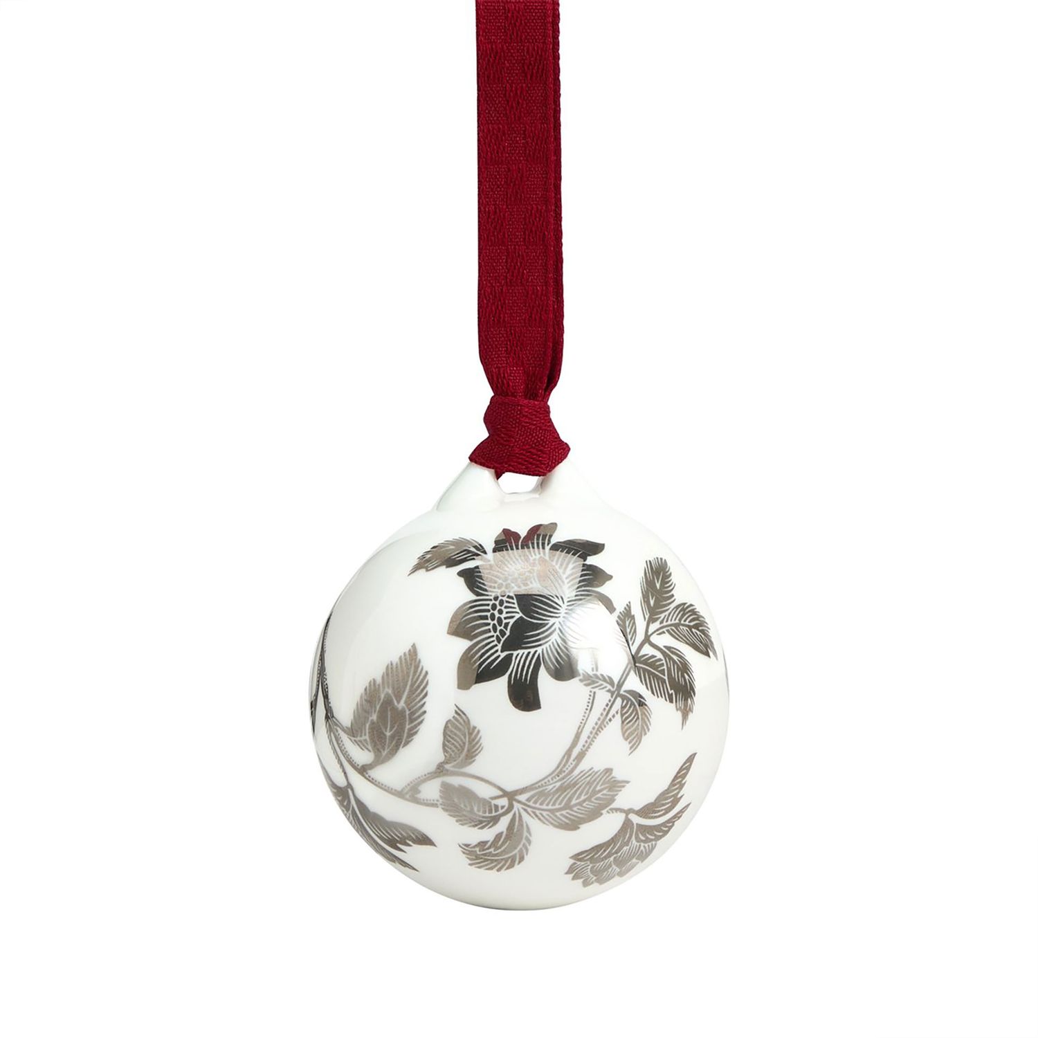 Wedgwood Festive Tonquin Ornament Silver No 1, MPN: 1081147, UPC: 701587494601