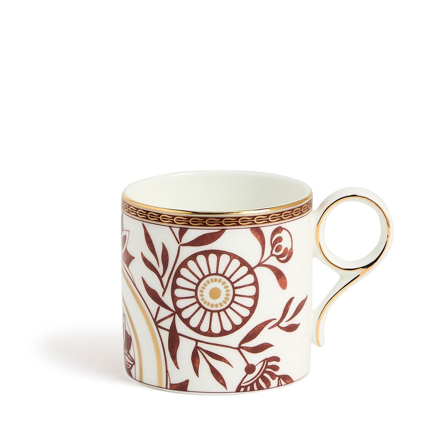 Wedgwood Red Splendour Mug 270ml 9.1floz White Red, MPN: 1080923, UPC: 701587494281