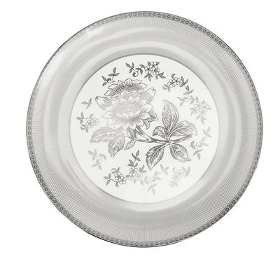 Wedgwood Silver Tonquin Plate 34cm 13.3 Inch, MPN: 1080892, UPC: 701587494175