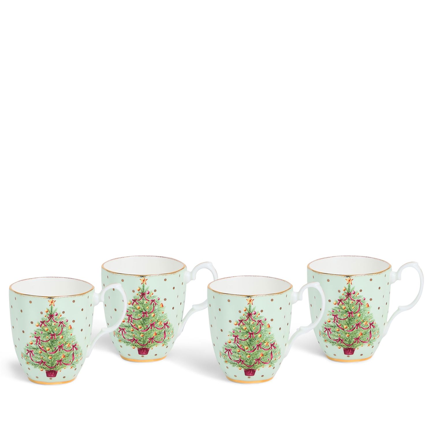 Royal Albert Old Country Roses Christmas Mug Set of 4, MPN: 1079439, UPC: 701587491631