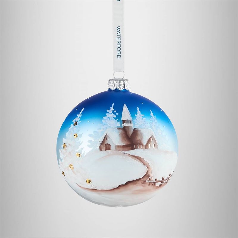 Waterford Holiday Heirlooms Winter Scene ornament 1080338 - HomeBello