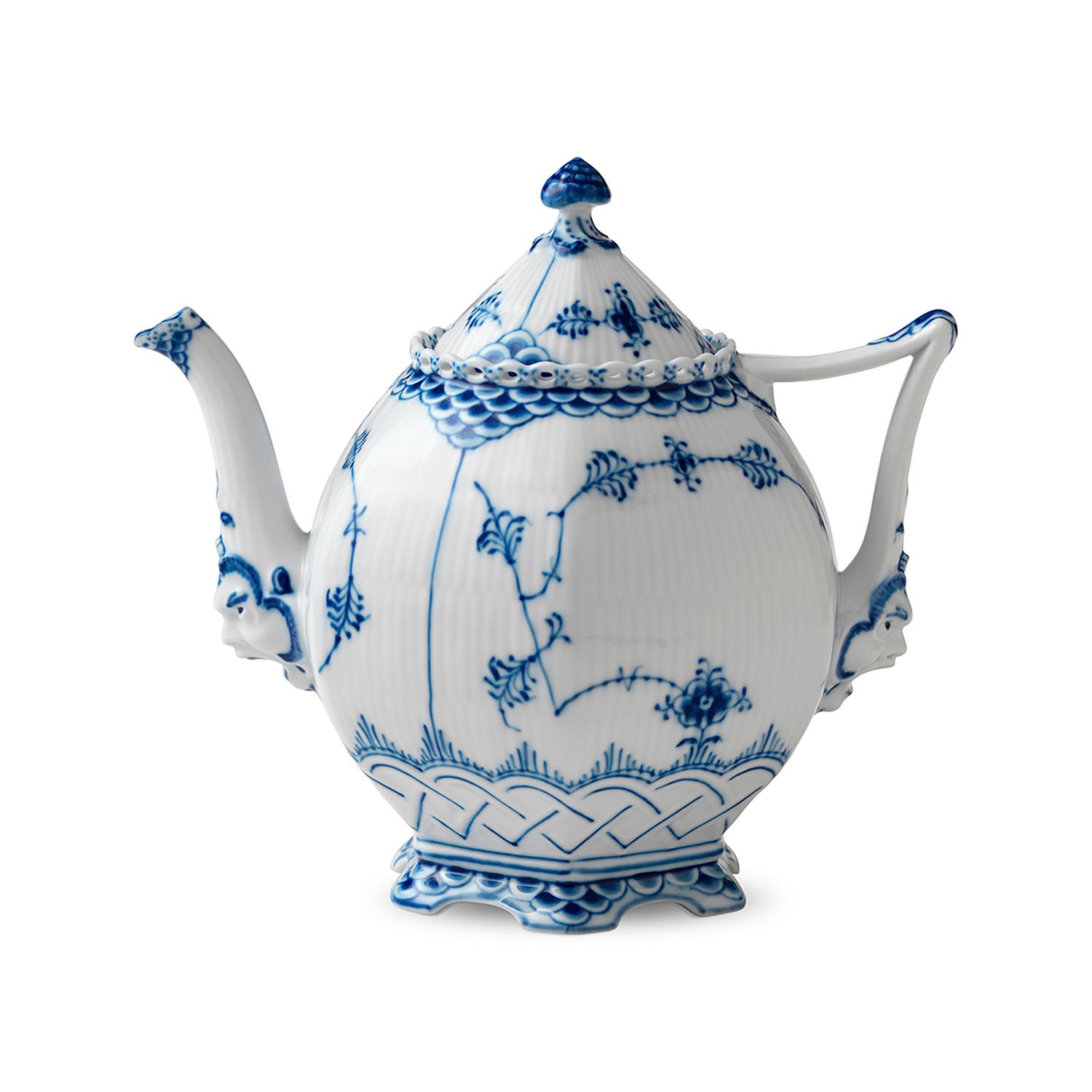 Royal Copenhagen Blue Fluted Full Lace Teapot 100 cl, MPN: 1017228, UPC: 5705140159322