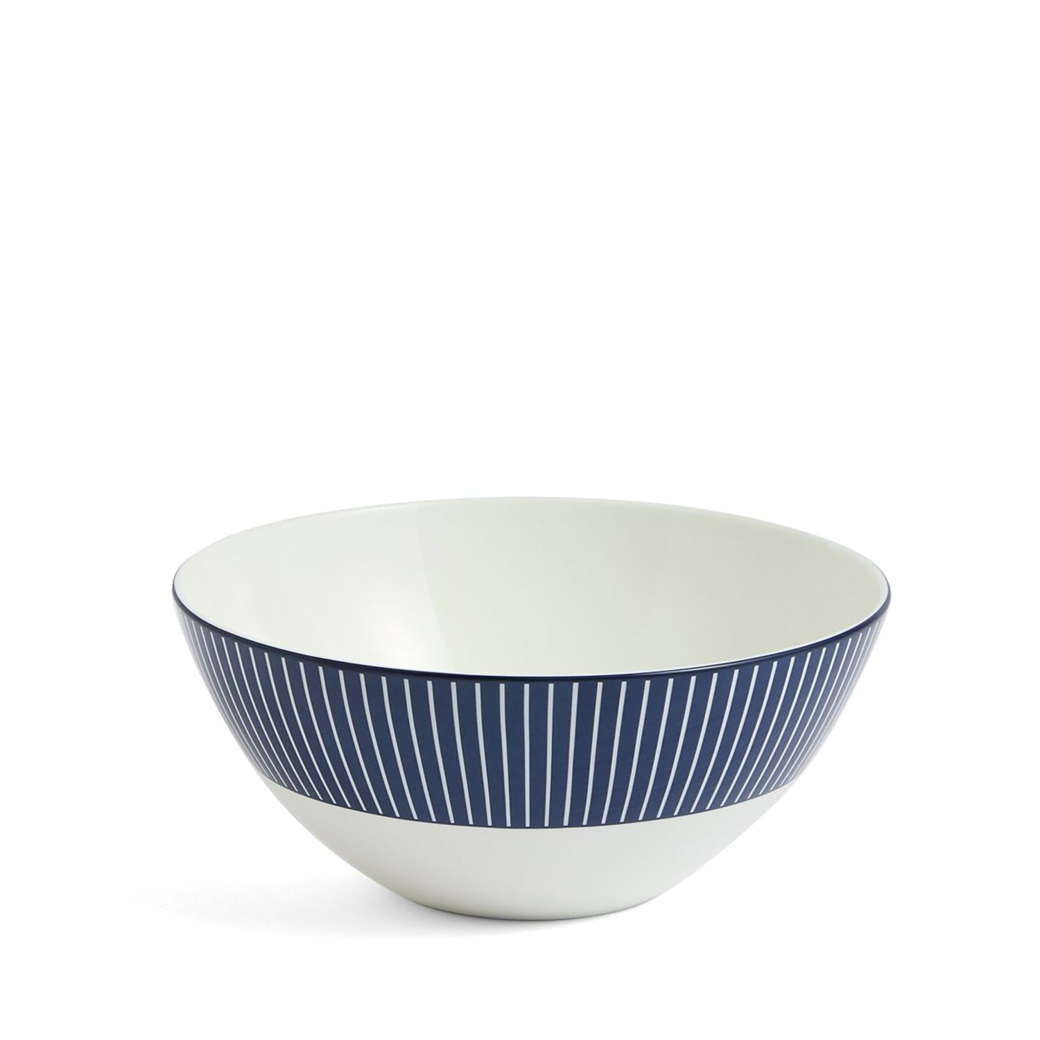 Wedgwood Gio Cereal Bowl 15.9cm 6.2 Inch Pinstripe Blue, MPN: 1079121, UPC: 701587491365
